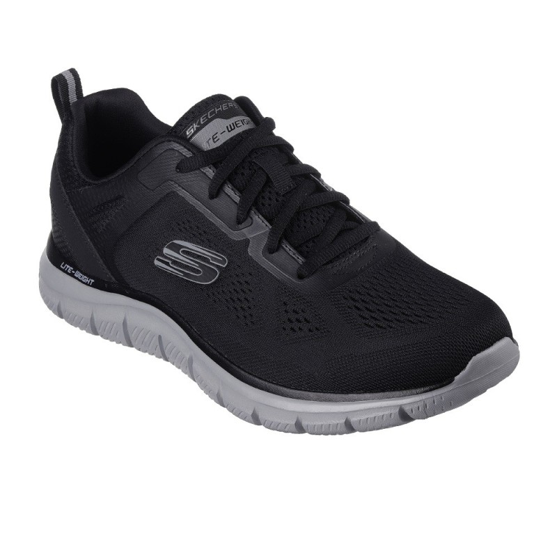 skechers negra hombre