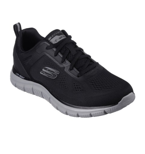 skechers negra hombre