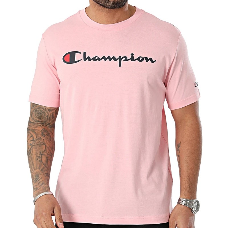 Camiseta Champion rosa