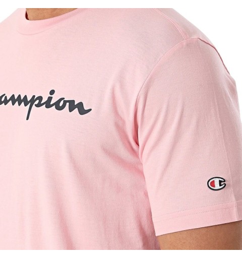 Camiseta rosa Champion