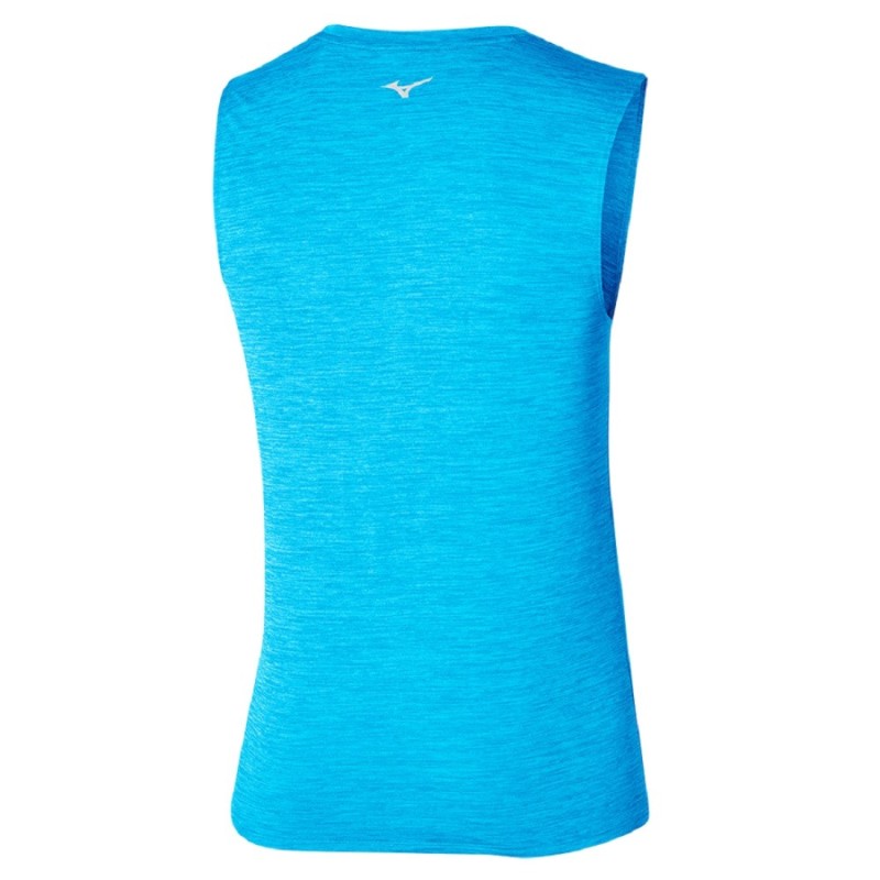 Camiseta Mizuno azul para hombre