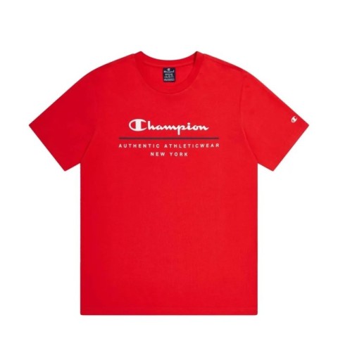 camiseta roja de champion muy comoda