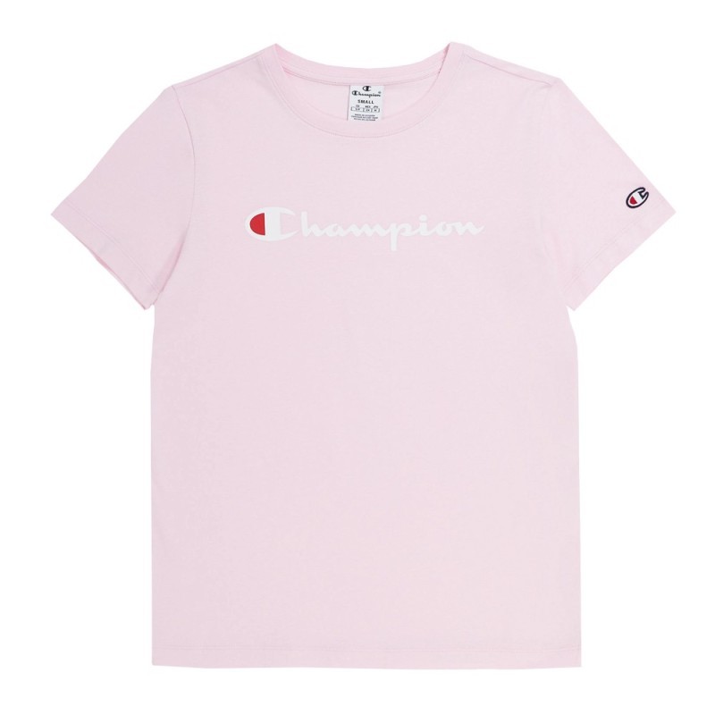 camiseta champion rosa comoda