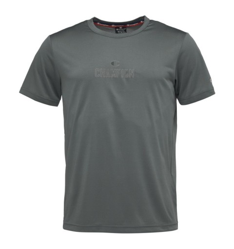 comodidad mientras entrenas con esta camiseta de champion en color gris