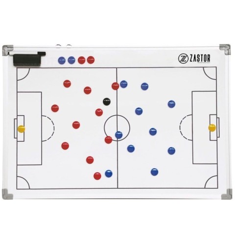 Pizarra Táctica Magnética Zastor TEAM Fútbol 60x90cm