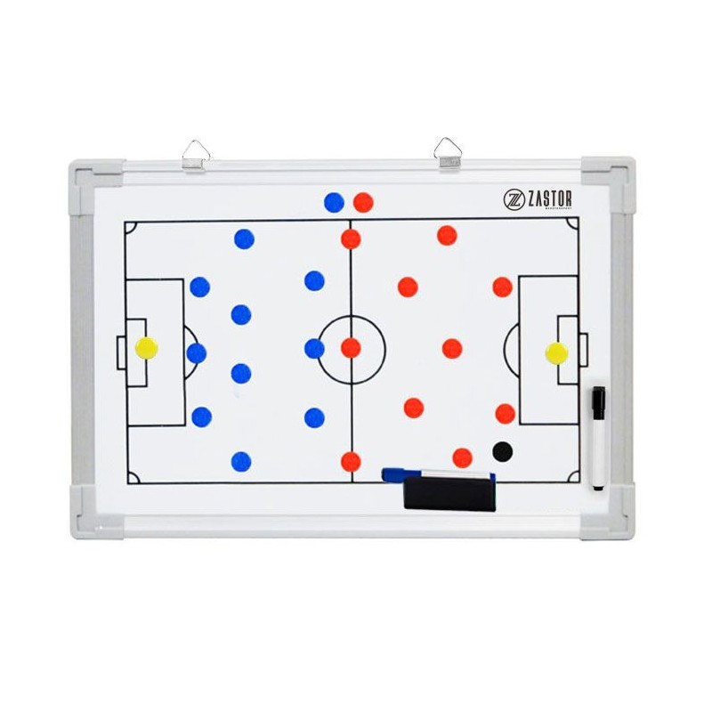 Pizarra Tácticas Magnética Zastor TEAM Fútbol 30x45cm