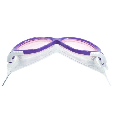 Gafas de color morado para nadar