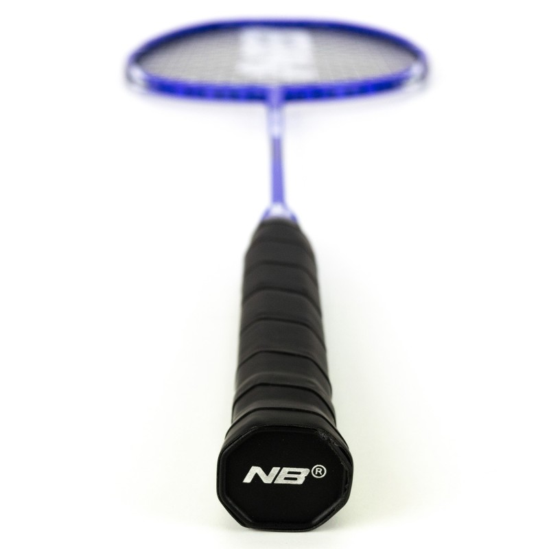 Raqueta de bádminton azul