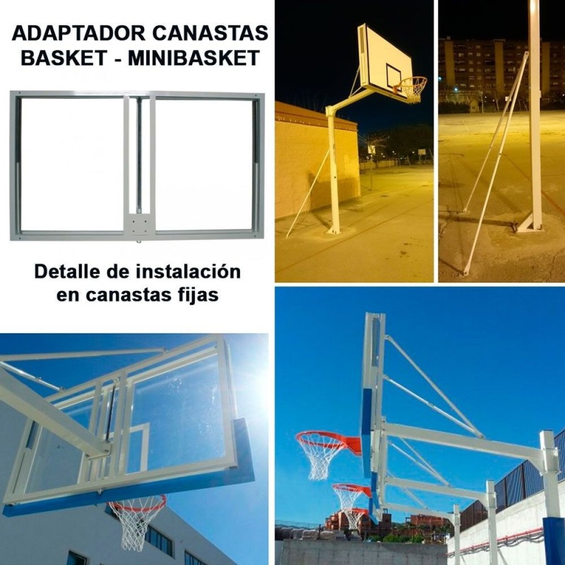 Adaptador Canasta Baloncesto a Minibasket - JUEGO -