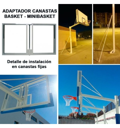 Adaptador Canasta Baloncesto a Minibasket - JUEGO -