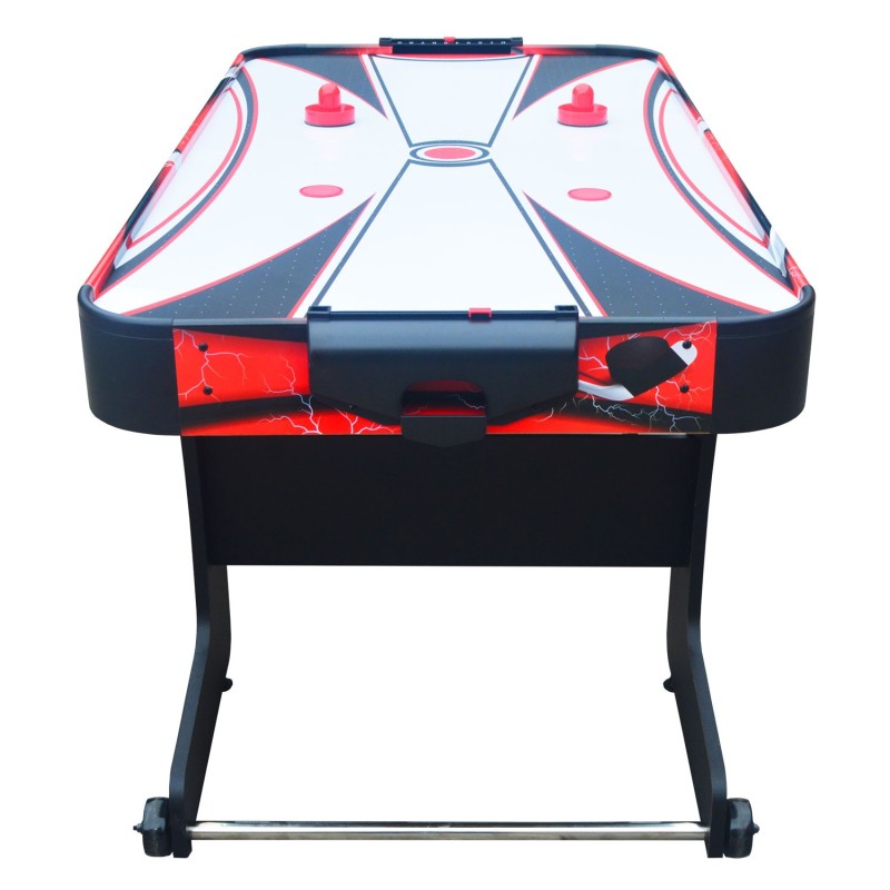 Mesa de air hockey plegable