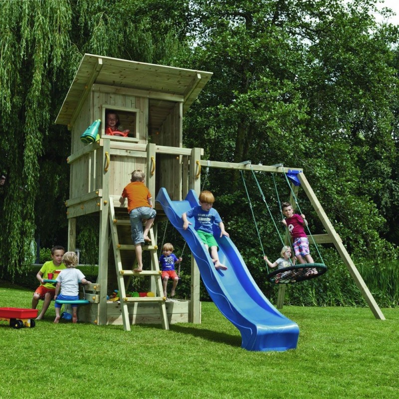 Parque infantil de madera