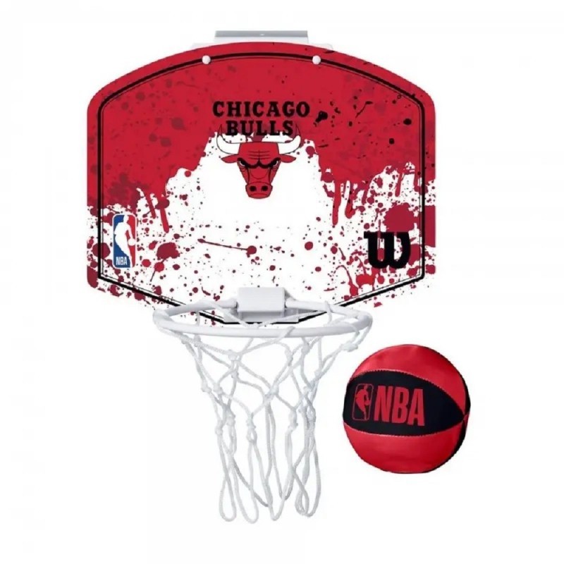 Set Minicanasta Wilson Team Mini Hoop NBA Bulls