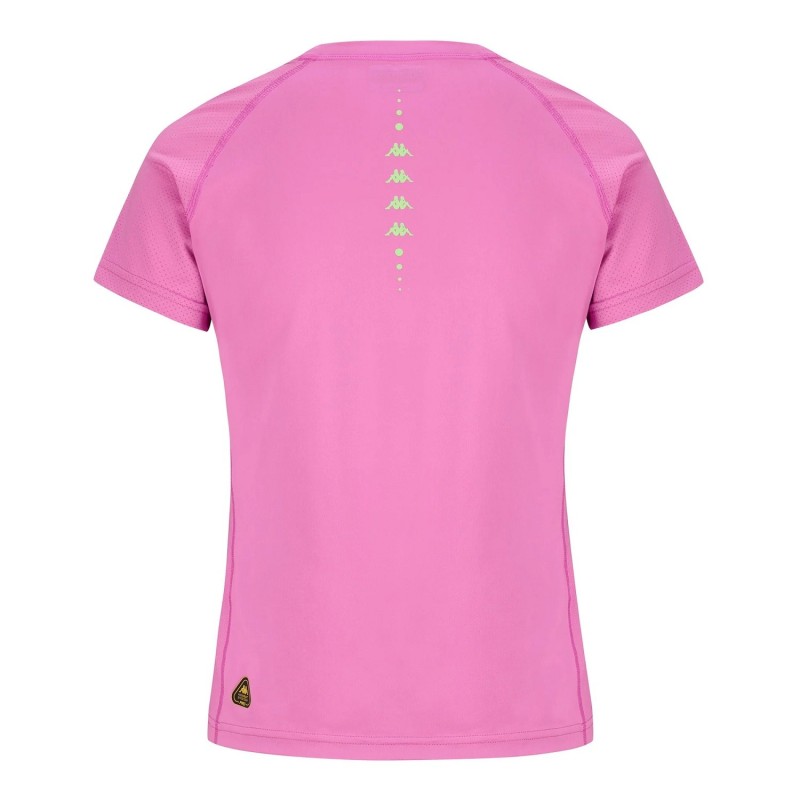 Camiseta Kappa Kombat Fiba Training Fucsia