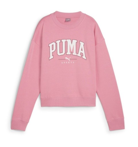 Sudadera rosa mujer