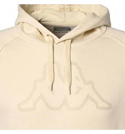 Sudadera Kappa Zaiver Blanco/Beige