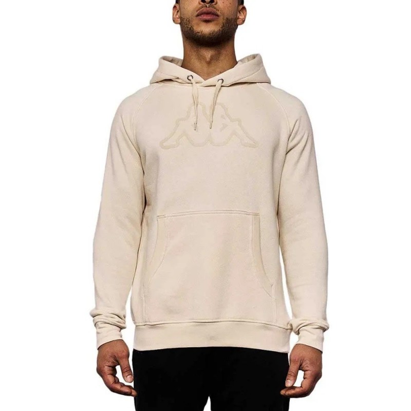 Sudadera Kappa Zaiver Blanco/Beige