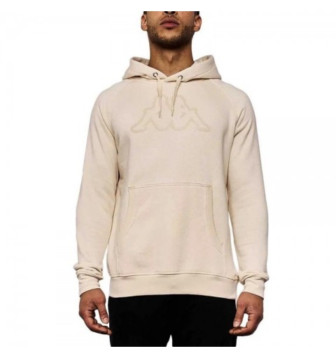 Sudadera Kappa Zaiver Blanco/Beige