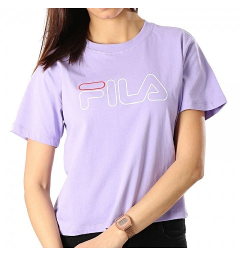 Camiseta lila de mujer