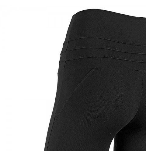 Pantalón Deportivo Sontress Alto Negro