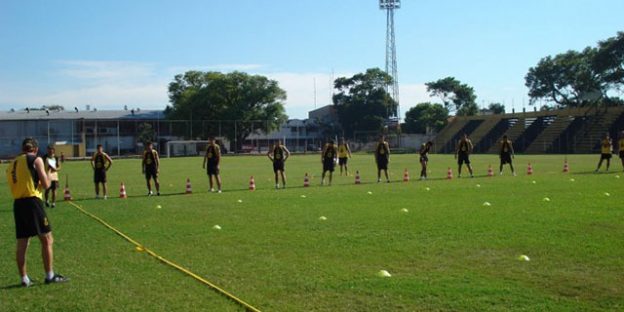 Entrenamiento con conos