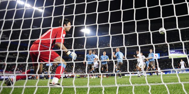 portero en partido de fútbol