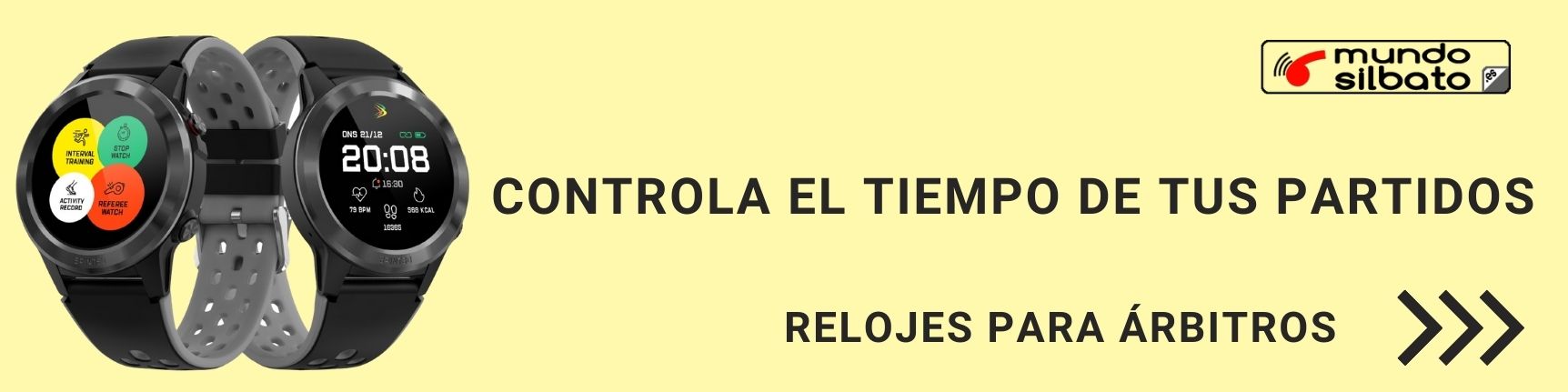 Reloj para árbitros